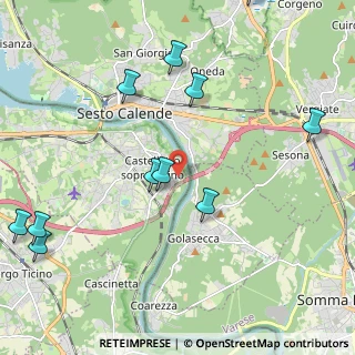 Mappa Via Belfanti, 28053 Castelletto sopra Ticino NO, Italia (2.61364)