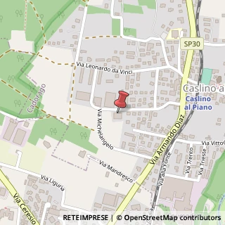 Mappa Via Cellini, 21, 22071 Cadorago, Como (Lombardia)