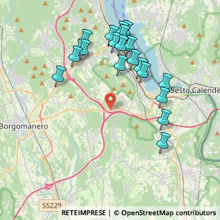 Mappa Via Comignago, 28013 Gattico NO, Italia (4.296)