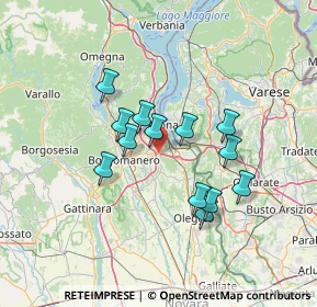 Mappa Via Comignago, 28013 Gattico NO, Italia (11.28615)