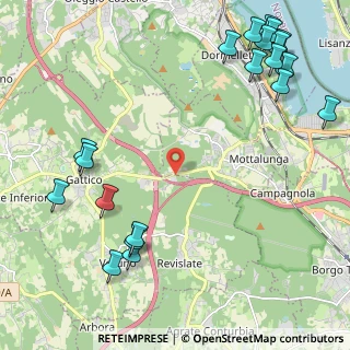 Mappa Via Comignago, 28013 Gattico NO, Italia (3.0535)