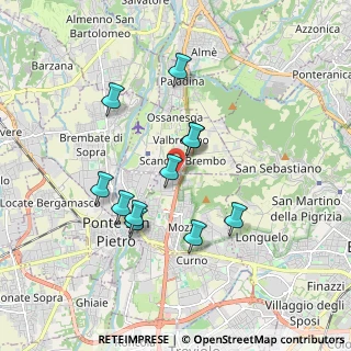 Mappa Via Lombardia, 24030 Mozzo BG, Italia (1.58636)