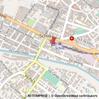 Mappa Via Milano, 18, 36015 Schio, Vicenza (Veneto)