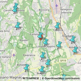 Mappa Via Crotto, 21050 Castelseprio VA, Italia (2.96533)