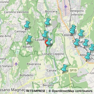 Mappa Via Crotto, 21050 Castelseprio VA, Italia (2.40385)