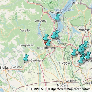Mappa Via Giovanni Pennaglia, 28021 Borgomanero NO, Italia (20.57)