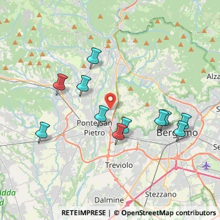 Mappa Via Venezia, 24030 Mozzo BG, Italia (3.92364)