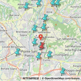 Mappa Via Venezia, 24030 Mozzo BG, Italia (2.38286)