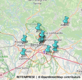 Mappa Piazzale Olimpiadi, 24123 Bergamo BG, Italia (4.88545)