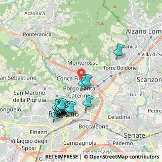 Mappa Piazzale Olimpiadi, 24123 Bergamo BG, Italia (1.99)