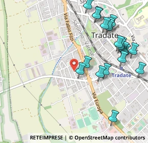 Mappa Via S. Francesco, 21049 Tradate VA, Italia (0.5965)