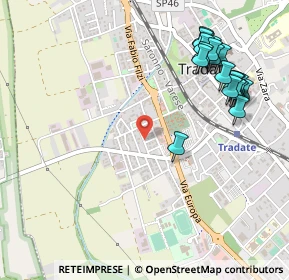 Mappa Via S. Francesco, 21049 Tradate VA, Italia (0.598)