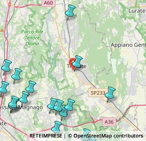 Mappa Via S. Francesco, 21049 Tradate VA, Italia (6.5395)