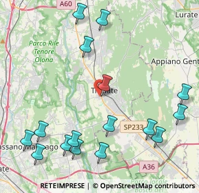 Mappa Via S. Francesco, 21049 Tradate VA, Italia (5.15563)