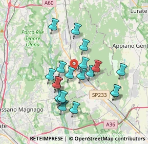 Mappa Via S. Francesco, 21049 Tradate VA, Italia (3.211)
