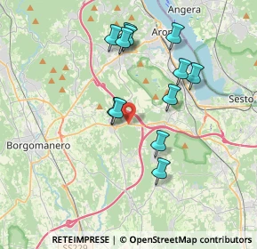 Mappa Via Cascinetta, 28013 Gattico NO, Italia (3.445)
