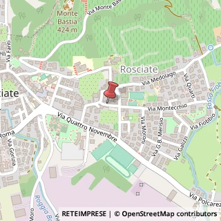 Mappa Via Felice Cavagnis, 1, 24020 Scanzorosciate, Bergamo (Lombardia)
