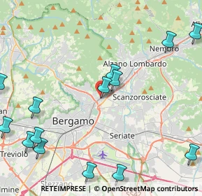 Mappa Via Marco Antonio Negrisoli, 24124 Bergamo BG, Italia (5.735)