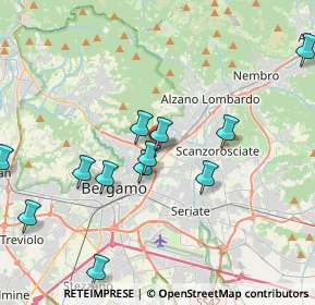 Mappa Via Marco Antonio Negrisoli, 24124 Bergamo BG, Italia (4.1425)