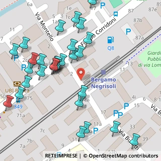 Mappa Via Marco Antonio Negrisoli, 24124 Bergamo BG, Italia (0.06667)