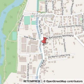 Mappa Via Rive, 17, 36050 Cartigliano, Vicenza (Veneto)
