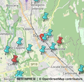 Mappa Via Piave, 21049 Tradate VA, Italia (2.9725)