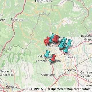Mappa Vicolo Caseificio, 36036 Torrebelvicino VI, Italia (9.40789)