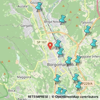 Mappa Via Forno, 28021 Borgomanero NO, Italia (2.91154)