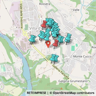 Mappa Via Cadestore, 24030 Villa d'Adda BG, Italia (0.31)
