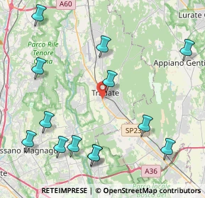Mappa Via Bruno Passerini, 21049 Tradate VA, Italia (5.16154)