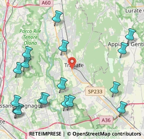 Mappa Via Bruno Passerini, 21049 Tradate VA, Italia (5.53529)