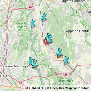 Mappa Via Bruno Passerini, 21049 Tradate VA, Italia (3.34273)