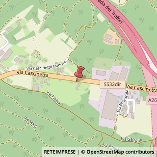 Mappa Via Cascinetta, 38, 28013 Gattico, Novara (Piemonte)