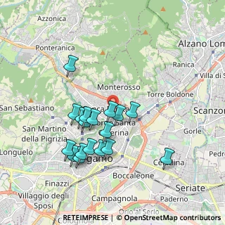 Mappa Via Fossoli, 24123 Bergamo BG, Italia (1.72944)