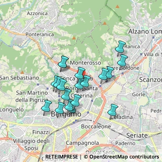 Mappa Via Fossoli, 24123 Bergamo BG, Italia (1.56368)