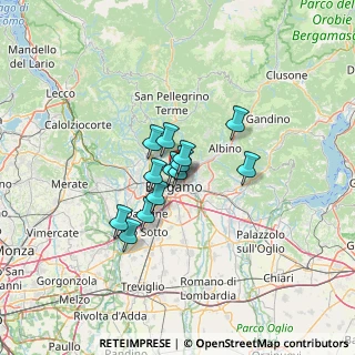 Mappa Via Fossoli, 24123 Bergamo BG, Italia (8.08077)