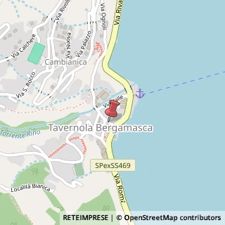 Mappa Via Guglielmo Marconi, 3, 24060 Tavernola Bergamasca, Bergamo (Lombardia)