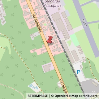 Mappa Via Sempione, 16, 20129 Vergiate, Varese (Lombardia)