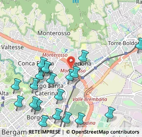 Mappa Via Tito Legrenzi, 24124 Bergamo BG, Italia (1.2395)