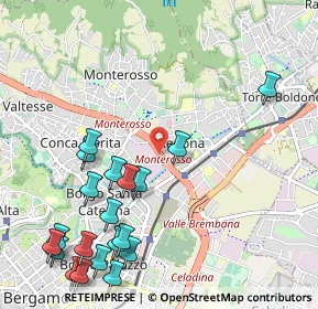 Mappa Via Tito Legrenzi, 24124 Bergamo BG, Italia (1.3375)