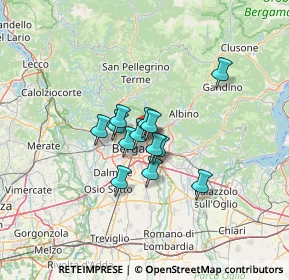 Mappa Via Tito Legrenzi, 24124 Bergamo BG, Italia (8.05538)