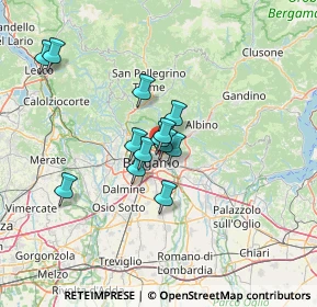 Mappa Via Tito Legrenzi, 24124 Bergamo BG, Italia (9.70077)