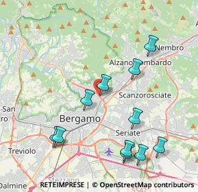 Mappa Via Tito Legrenzi, 24124 Bergamo BG, Italia (4.34909)