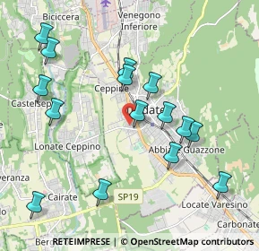 Mappa Via San Carlo, 21049 Tradate VA, Italia (2.092)