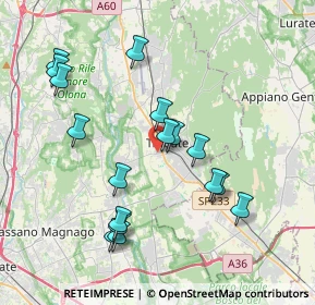 Mappa Via San Carlo, 21049 Tradate VA, Italia (3.89176)
