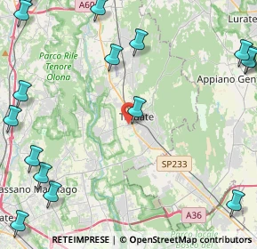 Mappa Via San Carlo, 21049 Tradate VA, Italia (7.194)
