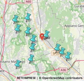 Mappa Via San Carlo, 21049 Tradate VA, Italia (4.13917)