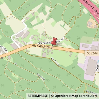 Mappa Via cascinetta 44, 28013 Gattico, Novara (Piemonte)