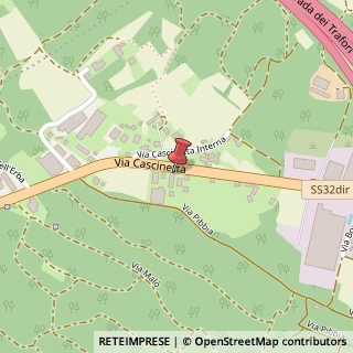 Mappa Via Moscarola, 1, 28013 Arona, Novara (Piemonte)
