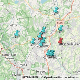 Mappa Via Don Carlo Gnocchi, 22060 Carugo CO, Italia (3.30417)